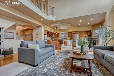 This stately 4,224 sq ft 2-story home, located in the beautiful on Pine Creek Golf Club in Colorado - for sale on GolfHomes.com, golf home, golf lot