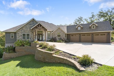 Elegant 4 Bedroom / 3 1/2 Bathroom home with Breathtaking Golf on Payne Stewart Golf Club of Branson Hills - Front in Missouri - for sale on GolfHomes.com, golf home, golf lot
