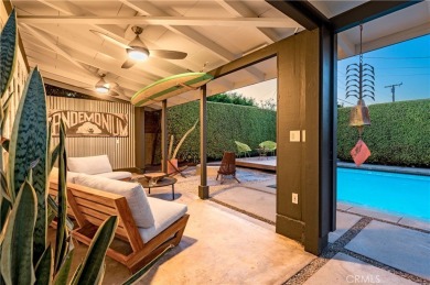 The essence of a Cliff May Rancho is the indoor/outdoor living on El Dorado Park Golf Course in California - for sale on GolfHomes.com, golf home, golf lot
