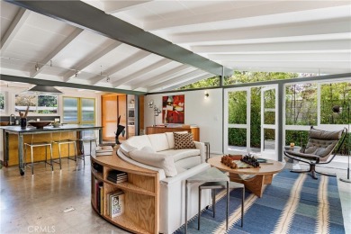 The essence of a Cliff May Rancho is the indoor/outdoor living on El Dorado Park Golf Course in California - for sale on GolfHomes.com, golf home, golf lot