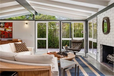 The essence of a Cliff May Rancho is the indoor/outdoor living on El Dorado Park Golf Course in California - for sale on GolfHomes.com, golf home, golf lot