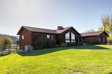 Montana living at its best! This lovely cedar-style 2-story home on Hamilton Golf Club in Montana - for sale on GolfHomes.com, golf home, golf lot