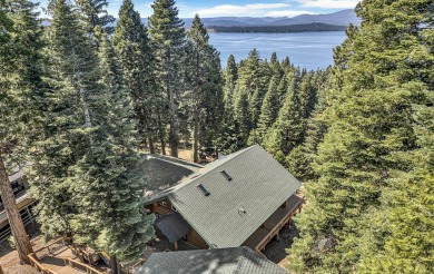 One of a kind, hand, crafted log home with extraordinary views on Lake Almanor Country Club in California - for sale on GolfHomes.com, golf home, golf lot