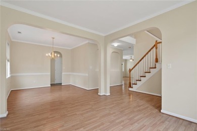 Welcome to this spacious 4-bedroom home on the water in on Kiln Creek Golf and Country Club in Virginia - for sale on GolfHomes.com, golf home, golf lot