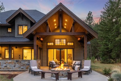 Experience the charm of Tumble Creek in this custom mtn home on Suncadia Resort in Washington - for sale on GolfHomes.com, golf home, golf lot