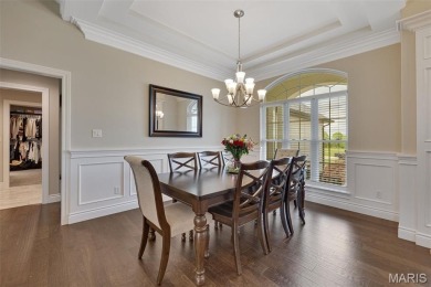 Exquisite custom home in the sought after Village Green on Saint Francois Country Club in Missouri - for sale on GolfHomes.com, golf home, golf lot