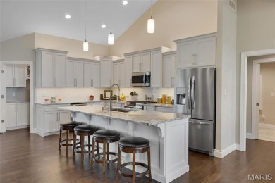 Exquisite custom home in the sought after Village Green on Saint Francois Country Club in Missouri - for sale on GolfHomes.com, golf home, golf lot