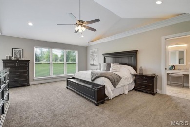 Exquisite custom home in the sought after Village Green on Saint Francois Country Club in Missouri - for sale on GolfHomes.com, golf home, golf lot