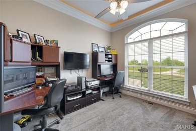 Exquisite custom home in the sought after Village Green on Saint Francois Country Club in Missouri - for sale on GolfHomes.com, golf home, golf lot