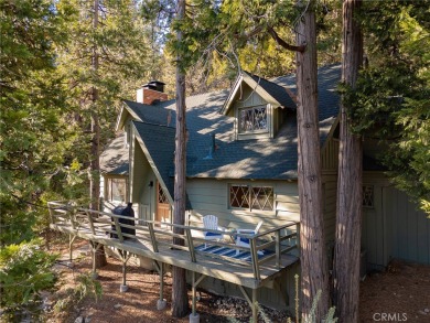 Nestled in the heart of Lake Arrowhead's picturesque Alpine on Lake Arrowhead Country Club in California - for sale on GolfHomes.com, golf home, golf lot