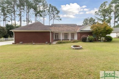 Discover this beautiful home backing up to the scenic Georgia on Georgia Southern Golf course in Georgia - for sale on GolfHomes.com, golf home, golf lot