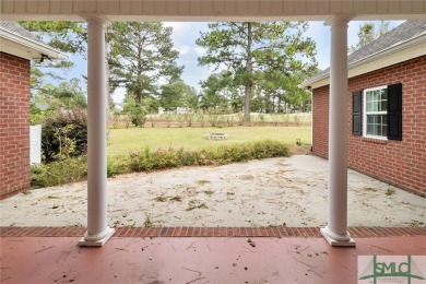 Discover this beautiful home backing up to the scenic Georgia on Georgia Southern Golf course in Georgia - for sale on GolfHomes.com, golf home, golf lot