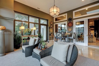 This exceptional 5-bedroom, 4-bathroom home is a one-of-a-kind on Moss Creek Golf Club in South Carolina - for sale on GolfHomes.com, golf home, golf lot