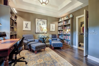 This exceptional 5-bedroom, 4-bathroom home is a one-of-a-kind on Moss Creek Golf Club in South Carolina - for sale on GolfHomes.com, golf home, golf lot