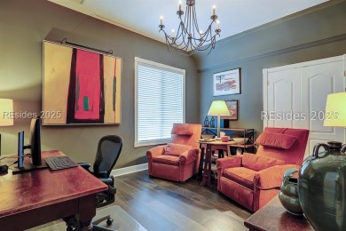 This exceptional 5-bedroom, 4-bathroom home is a one-of-a-kind on Moss Creek Golf Club in South Carolina - for sale on GolfHomes.com, golf home, golf lot