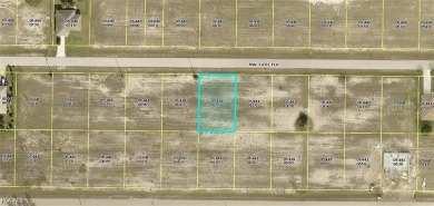 Great location In NW Cape Coral with Southern exposure! Build on Burnt Store Golf Club in Florida - for sale on GolfHomes.com, golf home, golf lot