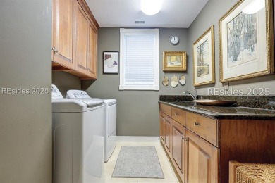 This exceptional 5-bedroom, 4-bathroom home is a one-of-a-kind on Moss Creek Golf Club in South Carolina - for sale on GolfHomes.com, golf home, golf lot