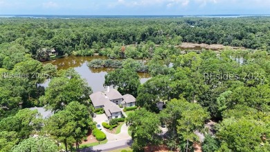 This exceptional 5-bedroom, 4-bathroom home is a one-of-a-kind on Moss Creek Golf Club in South Carolina - for sale on GolfHomes.com, golf home, golf lot