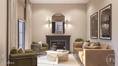 This 1.5-story modern Cottage exudes charm and functionality on River Landing Golf Course in North Carolina - for sale on GolfHomes.com, golf home, golf lot