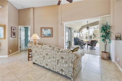 Privacy abounds with this well maintained 3/2/2 pool home on Pinemoor West Golf Club in Florida - for sale on GolfHomes.com, golf home, golf lot