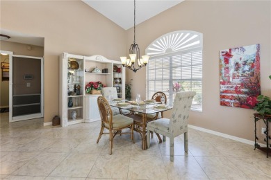 Privacy abounds with this well maintained 3/2/2 pool home on Pinemoor West Golf Club in Florida - for sale on GolfHomes.com, golf home, golf lot