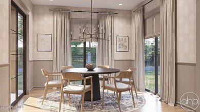 This 1.5-story modern Cottage exudes charm and functionality on River Landing Golf Course in North Carolina - for sale on GolfHomes.com, golf home, golf lot