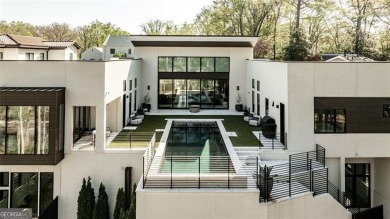 Welcome to this stunning contemporary gem, one of only 5 homes on Druid Hills Golf Club in Georgia - for sale on GolfHomes.com, golf home, golf lot
