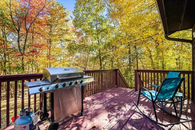 Tucked away in the woods of Massanutten, this beautiful home on Woodstone Meadows Golf Course At Massanutten in Virginia - for sale on GolfHomes.com, golf home, golf lot