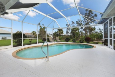 Privacy abounds with this well maintained 3/2/2 pool home on Pinemoor West Golf Club in Florida - for sale on GolfHomes.com, golf home, golf lot