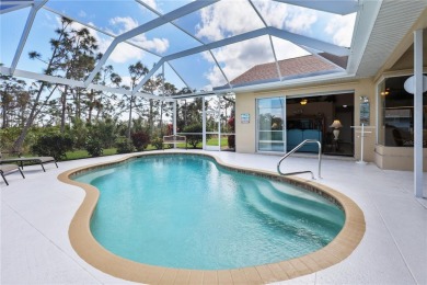 Privacy abounds with this well maintained 3/2/2 pool home on Pinemoor West Golf Club in Florida - for sale on GolfHomes.com, golf home, golf lot