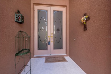 Exceptional value and privacy await! This extended Antiqua model on Seminole Lakes Country Club in Florida - for sale on GolfHomes.com, golf home, golf lot