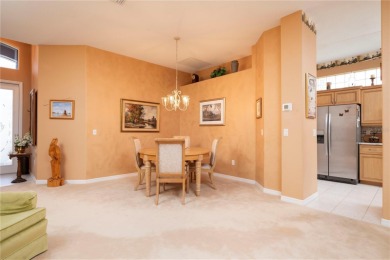 Exceptional value and privacy await! This extended Antiqua model on Seminole Lakes Country Club in Florida - for sale on GolfHomes.com, golf home, golf lot
