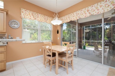 Exceptional value and privacy await! This extended Antiqua model on Seminole Lakes Country Club in Florida - for sale on GolfHomes.com, golf home, golf lot