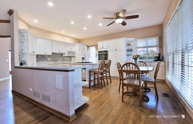 Experience this beautifully maintained custom single-family home on Stonebridge Country Club in Illinois - for sale on GolfHomes.com, golf home, golf lot