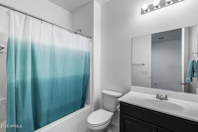 Modern golf course living with 3-car garage and resort-style on Verrado Golf Club  in Arizona - for sale on GolfHomes.com, golf home, golf lot