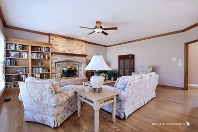 Experience this beautifully maintained custom single-family home on Stonebridge Country Club in Illinois - for sale on GolfHomes.com, golf home, golf lot