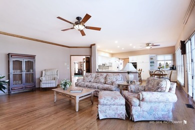 Experience this beautifully maintained custom single-family home on Stonebridge Country Club in Illinois - for sale on GolfHomes.com, golf home, golf lot