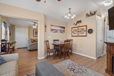 Discover this fully affixed 2 bed, 2 bath home in a vibrant 55+ on 3 Parks Fairways in Arizona - for sale on GolfHomes.com, golf home, golf lot