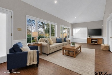 This beautifully updated home strikes that perfect balance on Hide-A-Way Lake Golf Course in Texas - for sale on GolfHomes.com, golf home, golf lot