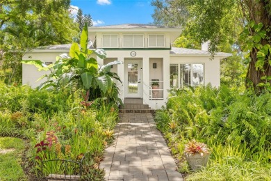 A must-see mid-century modern beauty with European flair located on The Renaisssance Vinoy Golf Club in Florida - for sale on GolfHomes.com, golf home, golf lot