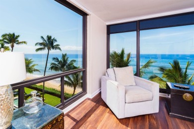 Driving down Kaanapali Shores Place under the majestic shade of on Kaanapali Golf Courses in Hawaii - for sale on GolfHomes.com, golf home, golf lot
