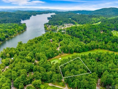 This .75 acre gently sloping golf course lot overlooks #3 green on Lake Toxaway Country Club in North Carolina - for sale on GolfHomes.com, golf home, golf lot