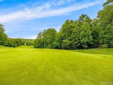 This .75 acre gently sloping golf course lot overlooks #3 green on Lake Toxaway Country Club in North Carolina - for sale on GolfHomes.com, golf home, golf lot