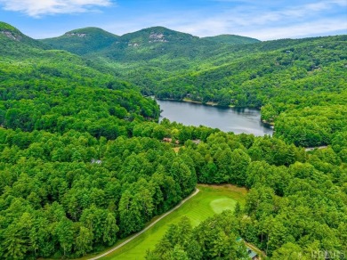 This .75 acre gently sloping golf course lot overlooks #3 green on Lake Toxaway Country Club in North Carolina - for sale on GolfHomes.com, golf home, golf lot