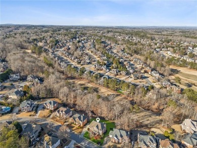 Walk out and Tee Off! With Panoramic Views of the 15th Hole on Hamilton Mill Golf Club in Georgia - for sale on GolfHomes.com, golf home, golf lot