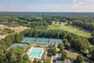 Walk out and Tee Off! With Panoramic Views of the 15th Hole on Hamilton Mill Golf Club in Georgia - for sale on GolfHomes.com, golf home, golf lot