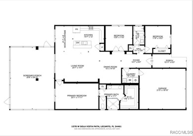 Beautifully maintained 2-bedroom, 2-bath home with a spacious on Brentwood Farms Golf Club in Florida - for sale on GolfHomes.com, golf home, golf lot