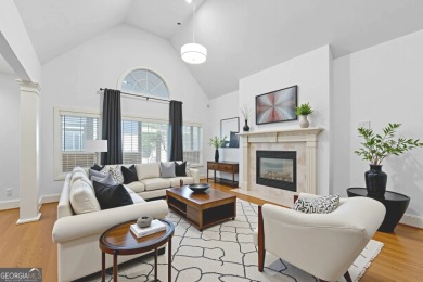 Step inside to find gleaming hardwood floors throughout the main on Chapel Hills Golf and Country Club in Georgia - for sale on GolfHomes.com, golf home, golf lot