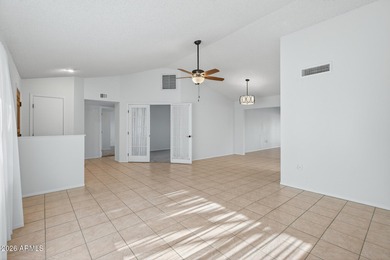 Expanded & beautifully refreshed, this desirable Sun City West on Grandview Golf Course in Arizona - for sale on GolfHomes.com, golf home, golf lot