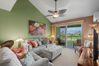 Stunning 2-bedroom, 2-bath upper-level furnished unit with on Wailea Golf Club in Hawaii - for sale on GolfHomes.com, golf home, golf lot